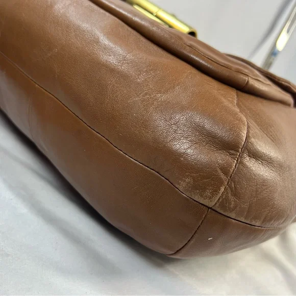 COACH Brown Leather Kristin Hobo Bag - Picture 9 of 14